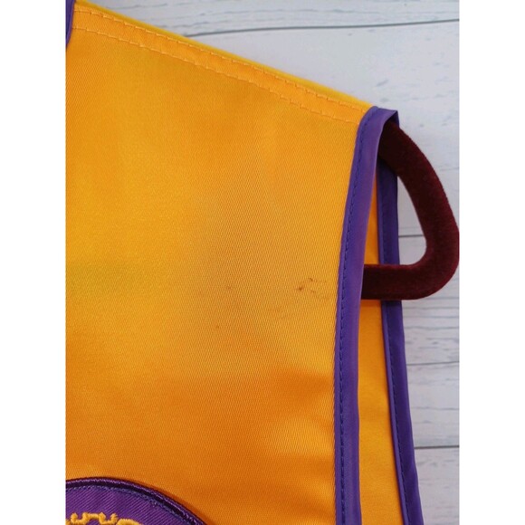 Vtg La Vernia TX Lions International Club Vest Yellow Sz L - Picture 3 of 7